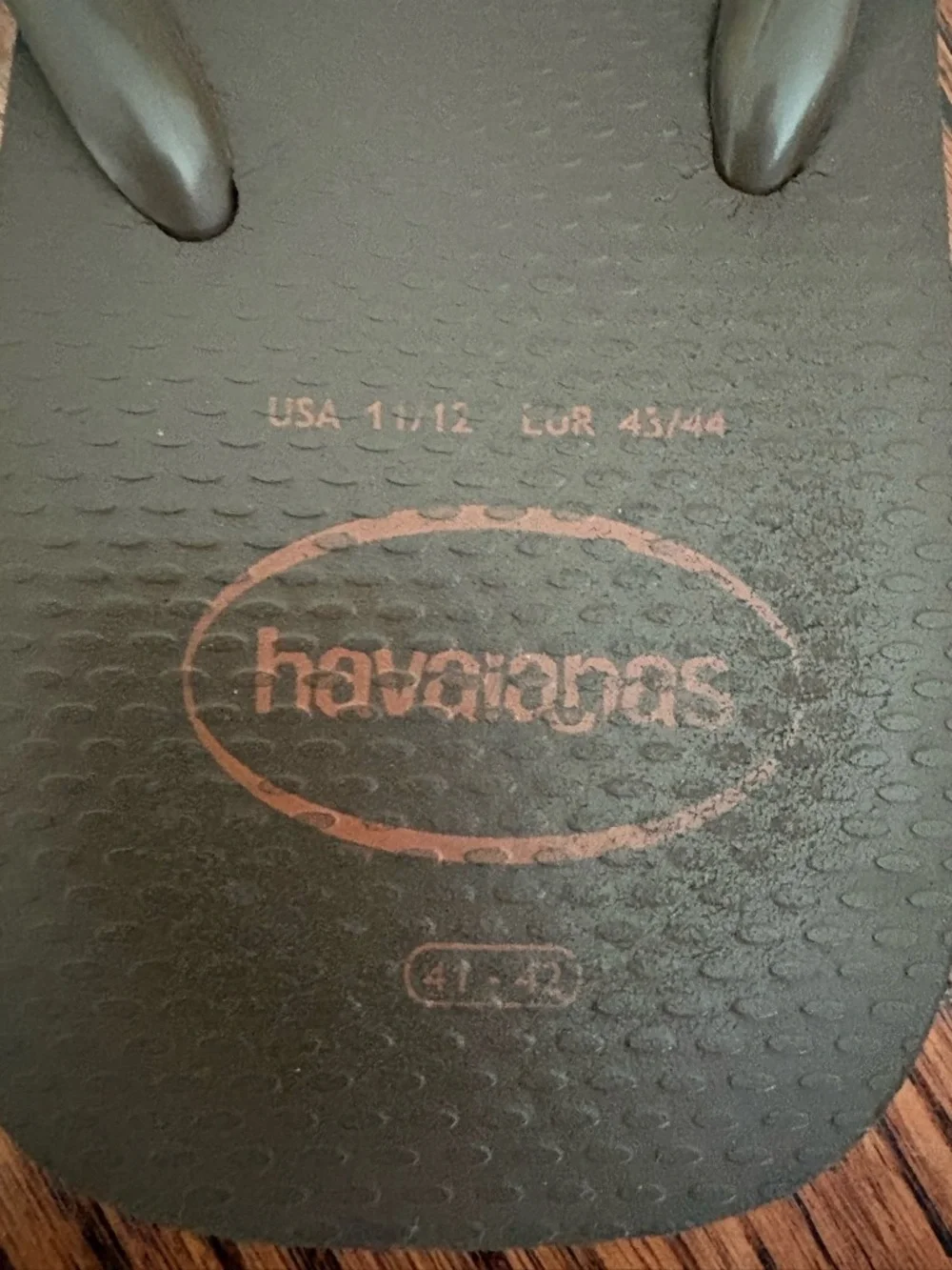 Havaianas Slim Square Flip Flops in Brown - Picture 3 of 5